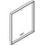 Hansgrohe Xarita E Mirror with Led Lights 600/50 Capacitive Touch Sensor - Matt White - Unbeatable Bathrooms