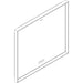Hansgrohe Xarita E Mirror with Led Lights 800/50 Capacitive Touch Sensor - Matt White - Unbeatable Bathrooms