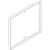 Hansgrohe Xarita E Mirror with Led Lights 800/50 Capacitive Touch Sensor - Matt White - Unbeatable Bathrooms