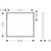 Hansgrohe Xarita E Mirror with Led Lights 800/50 Ir Sensor - Matt White - Unbeatable Bathrooms