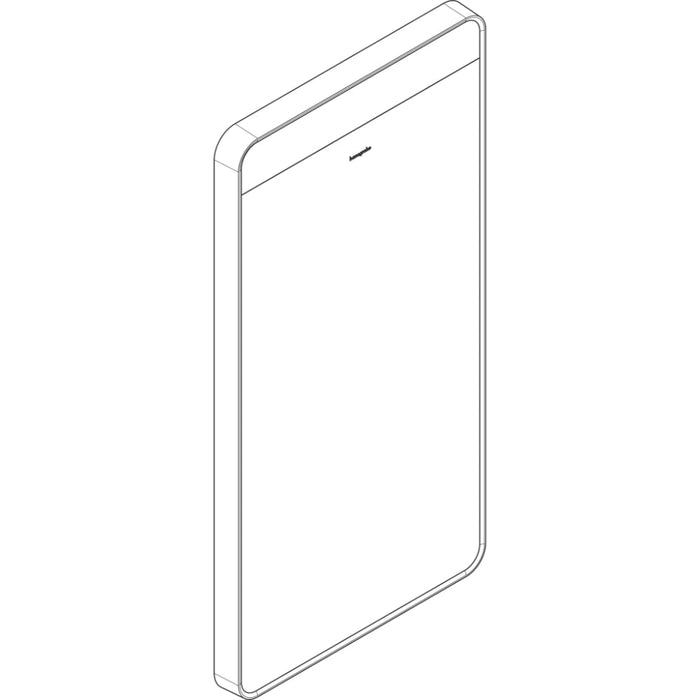 Hansgrohe Xarita Lite Q Mirror with Horizontal Led Lights 360/30 For Wall Switch - Unbeatable Bathrooms