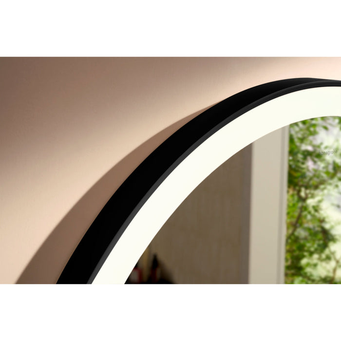 Hansgrohe Xarita Lite S Mirror with Circular Led Lights 700/30 For Wall Switch - Unbeatable Bathrooms