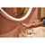 Hansgrohe Xarita S Mirror with Led Lights 700/50 Ir Sensor - Matt White - Unbeatable Bathrooms