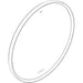 Hansgrohe Xarita S Mirror with Led Lights 900/50 Capacitive Touch Sensor - Matt White - Unbeatable Bathrooms