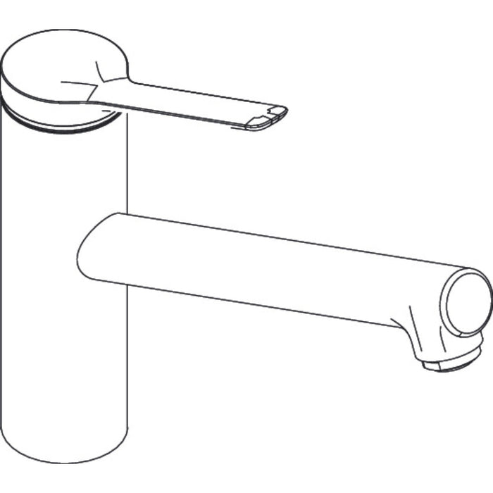 Hansgrohe Zesis M33 Single Lever Kitchen Mixer 150, Eco, 1Jet - Chrome - Unbeatable Bathrooms