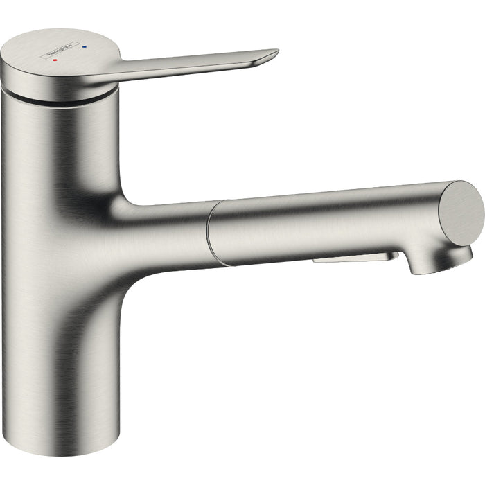 Hansgrohe Zesis M33 Single Lever Kitchen Mixer 150, Pull-Out Spray, 2Jet - Unbeatable Bathrooms