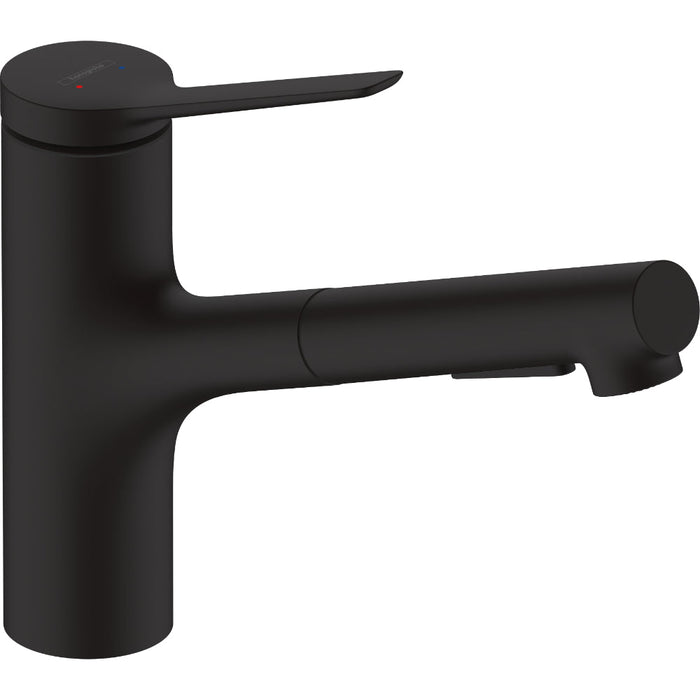 Hansgrohe Zesis M33 Single Lever Kitchen Mixer 150, Pull-Out Spray, 2Jet - Unbeatable Bathrooms