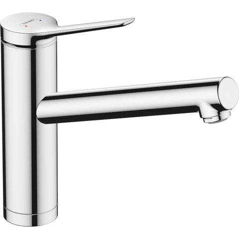 Hansgrohe Zesis M33 Single Lever Kitchen Mixer 160, Installation In Front Of A Window, 1Jet - Chrome - Unbeatable Bathrooms