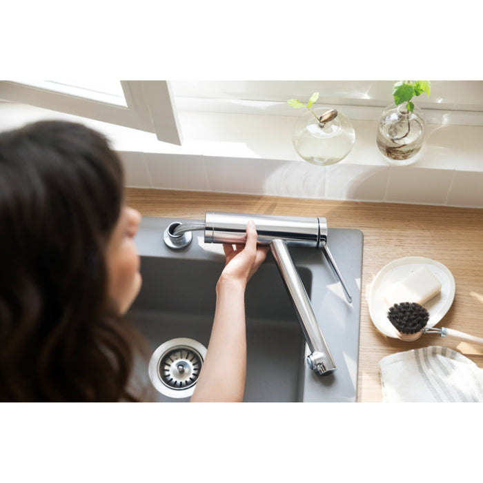 Hansgrohe Zesis M33 Single Lever Kitchen Mixer 160, Installation In Front Of A Window, 1Jet - Chrome - Unbeatable Bathrooms