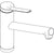 Hansgrohe Zesis M33 Single Lever Kitchen Mixer 160, Installation In Front Of A Window, 1Jet - Chrome - Unbeatable Bathrooms