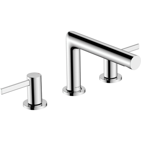Hansgrohe Zesis S 3-Hole Basin Mixer 100 with Pop-Up Waste Set - Unbeatable Bathrooms