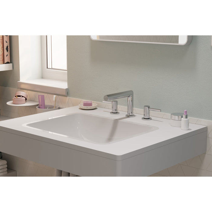 Hansgrohe Zesis S 3-Hole Basin Mixer 100 with Pop-Up Waste Set - Unbeatable Bathrooms