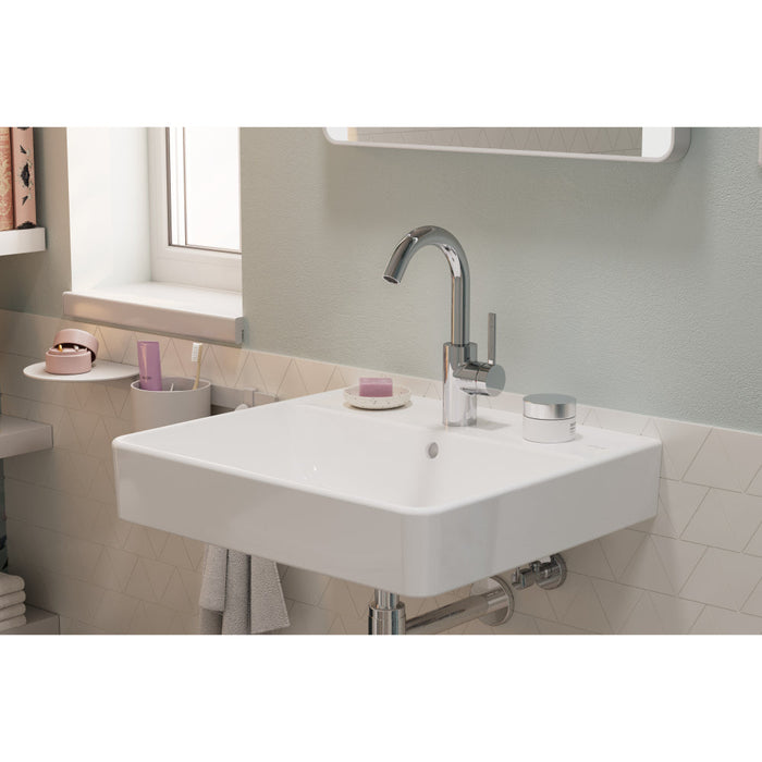 Hansgrohe Zesis S Single Lever Basin Mixer 210 Coolstart with Swivel Spout and Pop-Up Waste Set - Unbeatable Bathrooms
