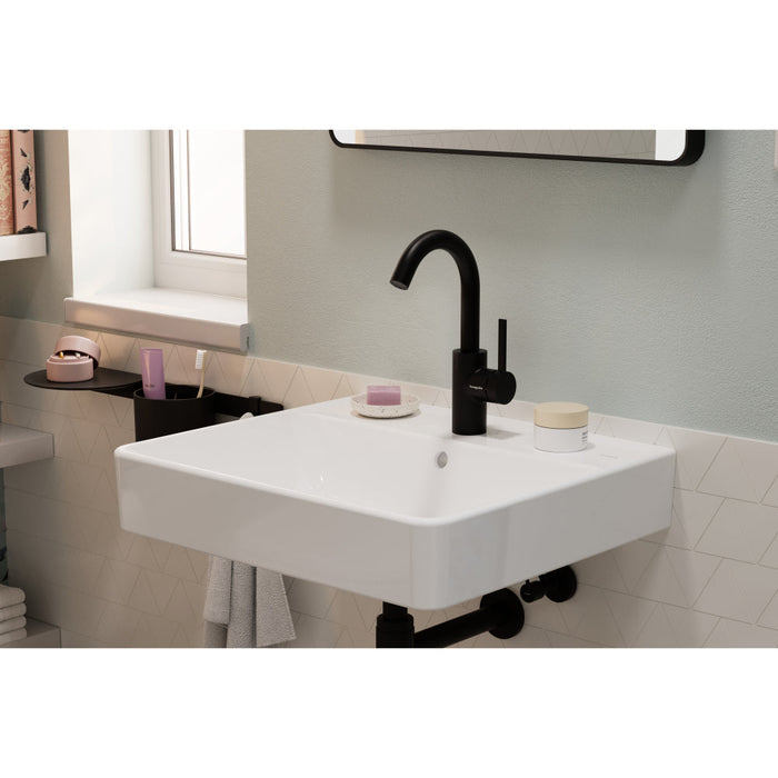 Hansgrohe Zesis S Single Lever Basin Mixer 210 Coolstart with Swivel Spout and Pop-Up Waste Set - Unbeatable Bathrooms