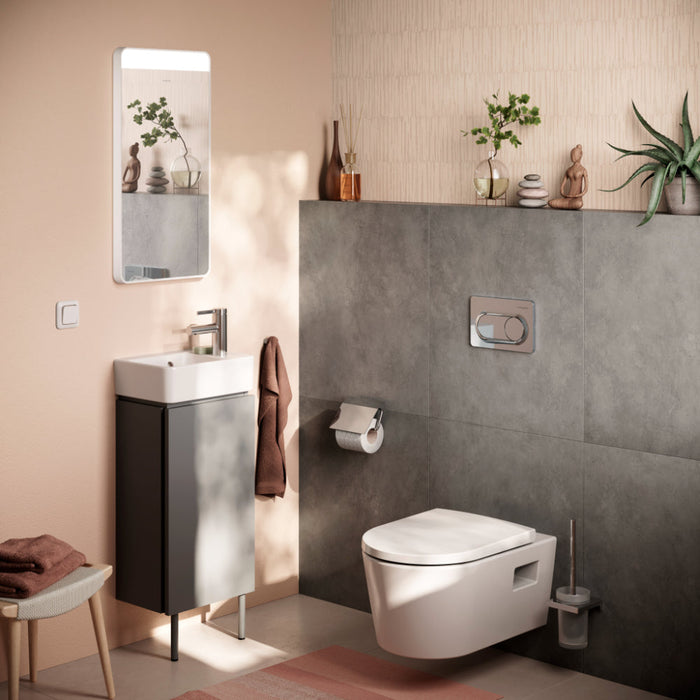 Hansgrohe Zesis S Single Lever Basin Mixer 70 Coolstart with Push-Open Waste Set - Unbeatable Bathrooms
