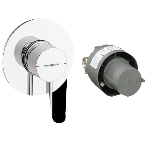 Hansgrohe Zesis S Single Lever Shower Mixer-Set For Concealed Installation - Unbeatable Bathrooms