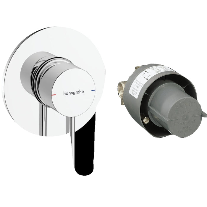 Hansgrohe Zesis S Single Lever Shower Mixer-Set For Concealed Installation - Unbeatable Bathrooms