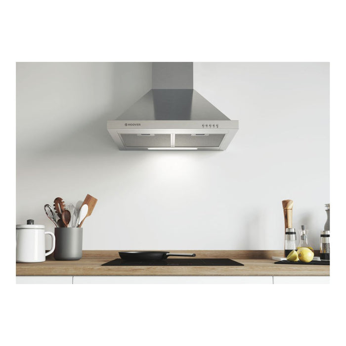 Hoover H300 HCE160X/1 60cm Chimney Hood - St/Steel - Unbeatable Bathrooms