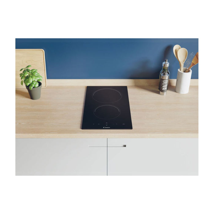 Hoover H300 HH64DBB3P 60cm Ceramic Hob - Black Glass - Unbeatable Bathrooms