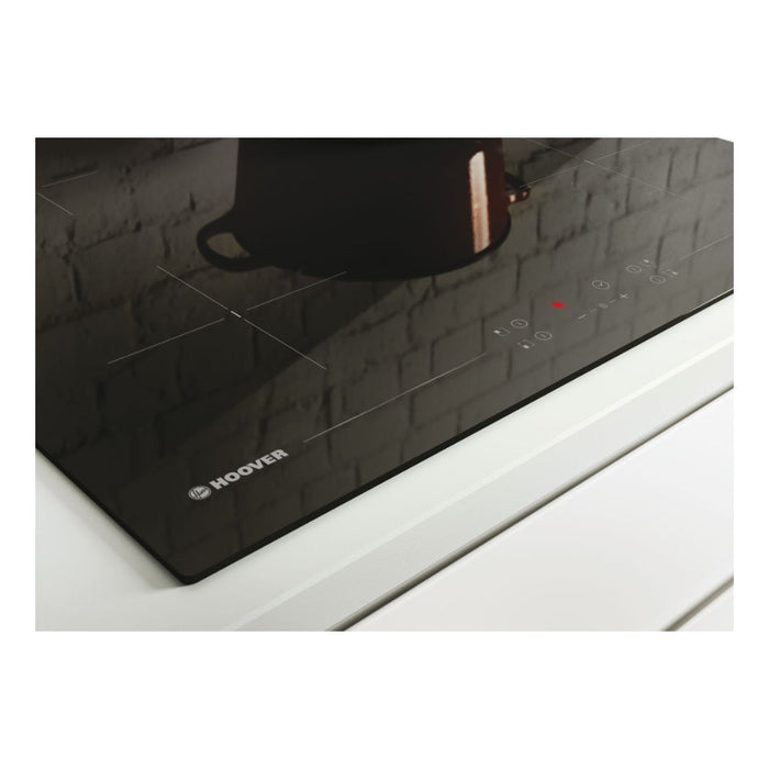Hoover H300 HH64DCT 60cm Ceramic Hob - Black Glass - Unbeatable Bathrooms