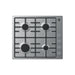 Hoover H300 HHW6LK3X 60cm Gas Hob - St/Steel - Unbeatable Bathrooms