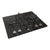 Hoover H300 HVG6DK3B 60cm Gas on Glass Hob - Black Glass - Unbeatable Bathrooms