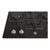Hoover H300 HVG6DK3B 60cm Gas on Glass Hob - Black Glass - Unbeatable Bathrooms