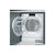 Hoover H500 BATD H7A1TCE-80 B/I 7kg Heat Pump Condenser Dryer - White w/Chrome Door - Unbeatable Bathrooms