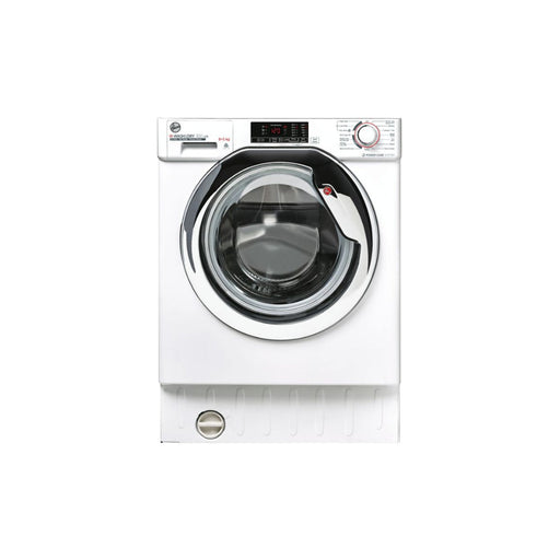 Hoover H500 HBDS 485D1ACE-80 B/I 8/5kg 1400rpm Washer Dryer - White w/Chrome Door - Unbeatable Bathrooms