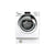 Hoover H500 HBDS 485D1ACE-80 B/I 8/5kg 1400rpm Washer Dryer - White w/Chrome Door - Unbeatable Bathrooms