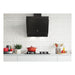 Hoover H500 HDG6DCK3BWIFI 60cm Sloped Chimney Hood - Black Glass - Unbeatable Bathrooms