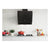 Hoover H500 HDG6DCK3BWIFI 60cm Sloped Chimney Hood - Black Glass - Unbeatable Bathrooms