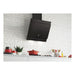 Hoover H500 HDG6DCK3BWIFI 60cm Sloped Chimney Hood - Black Glass - Unbeatable Bathrooms