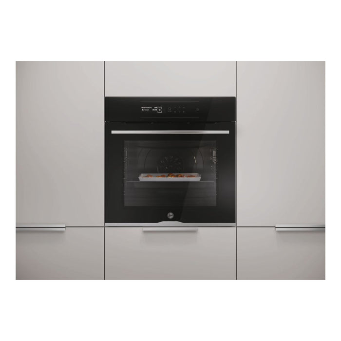 Hoover H500 HOC5S0478INWF Single Electric Oven - Black - Unbeatable Bathrooms