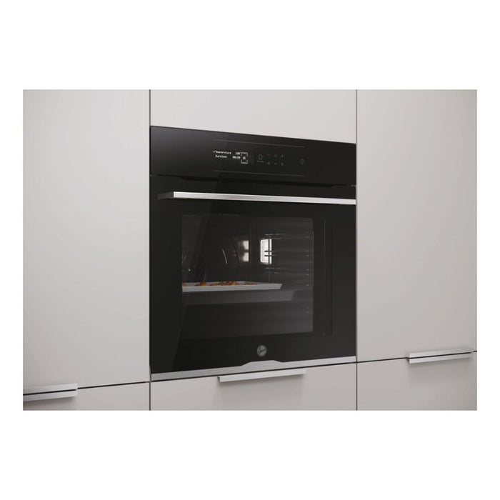 Hoover H500 HOC5S0478INWF Single Electric Oven - Black - Unbeatable Bathrooms