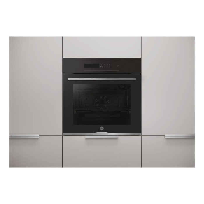 Hoover H500 HOC5S0978INPWF Single Pyrolytic Oven - Black - Unbeatable Bathrooms