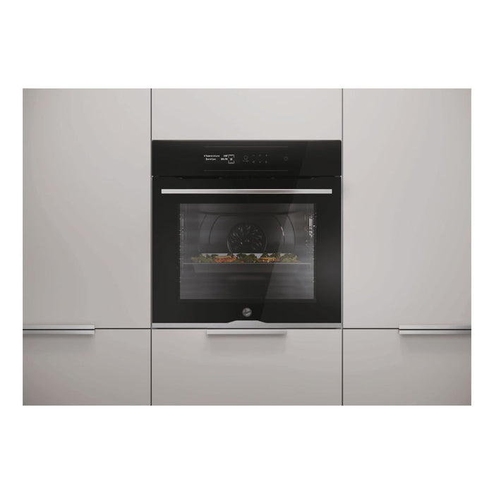 Hoover H500 HOC5S0978INPWF Single Pyrolytic Oven - Black - Unbeatable Bathrooms