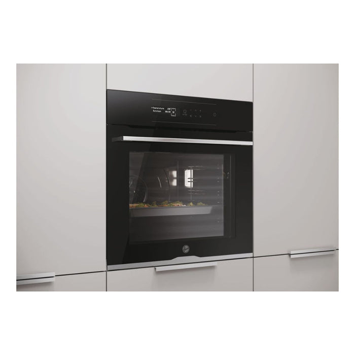 Hoover H500 HOC5S0978INPWF Single Pyrolytic Oven - Black - Unbeatable Bathrooms