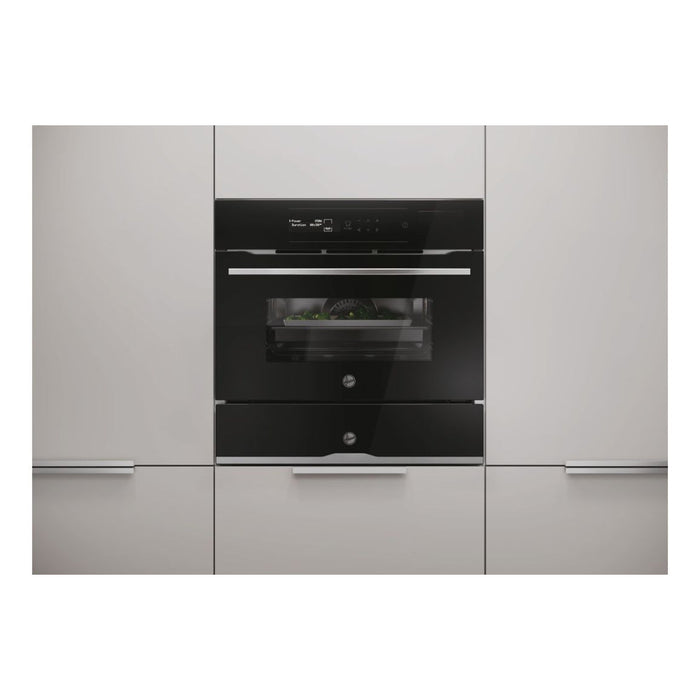 Hoover H500 HSO45C5S0 Compact Steam Oven - Black - Unbeatable Bathrooms