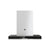Hoover H500 HTS9CBK5XWIFI T-Shape Chimney Hood - Black Glass & St/Steel - Unbeatable Bathrooms