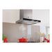 Hoover H500 HTS9CBK5XWIFI T-Shape Chimney Hood - Black Glass & St/Steel - Unbeatable Bathrooms