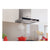 Hoover H500 HTS9CBK5XWIFI T-Shape Chimney Hood - Black Glass & St/Steel - Unbeatable Bathrooms
