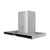 Hoover H500 HTS9CBK5XWIFI T-Shape Chimney Hood - Black Glass & St/Steel - Unbeatable Bathrooms