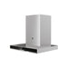 Hoover H500 HTS9CBK5XWIFI T-Shape Chimney Hood - Black Glass & St/Steel - Unbeatable Bathrooms