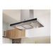 Hoover H500 HTSI9CBK5XWIFI 90cm T-Shape Island Hood - Black Glass & St/Steel - Unbeatable Bathrooms