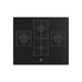 Hoover H500 HVG6DC5B 60cm Gas Hob - Black Glass - Unbeatable Bathrooms