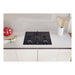 Hoover H500 HVG6DC5B 60cm Gas Hob - Black Glass - Unbeatable Bathrooms