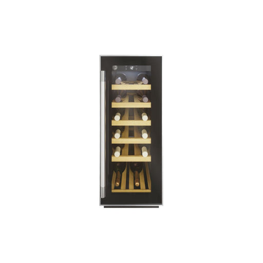 Hoover H500 HWCB 30 UK/N 30cm Wine Cooler - Black Glass & St/Steel - Unbeatable Bathrooms