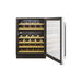 Hoover H500 HWCB 60 UK/N 60cm Wine Cooler - Black Glass & St/Steel - Unbeatable Bathrooms