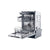 Hoover HI1C5SB1FS80 F/I 11 Place Slim Dishwasher - Unbeatable Bathrooms